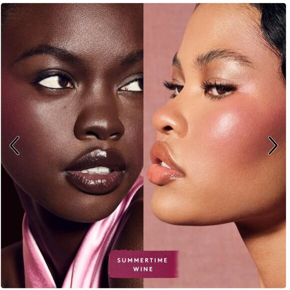 FENTY CHEEKS SUEDE WATERPROOF BLUSH "SUMMERTIME WINE" - Picture 2 of 4